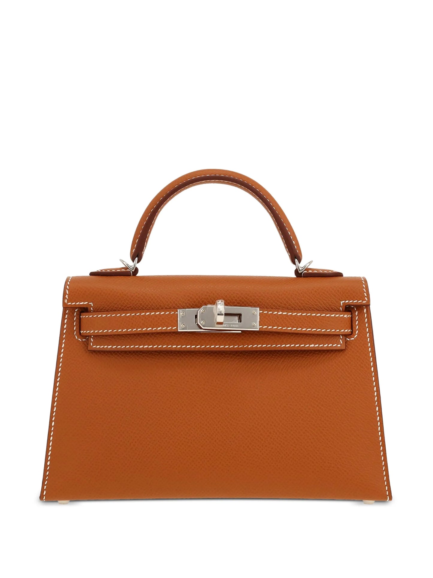 Hermès - Mini Kelly Orange Epsom Gold Hardware