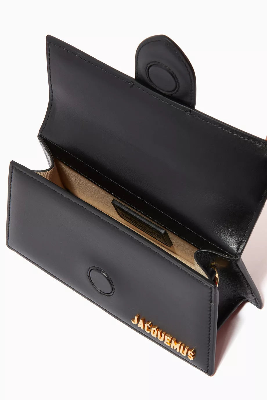 Jacquemus- Le Bambino Mini Tote Bag in Smooth Leather