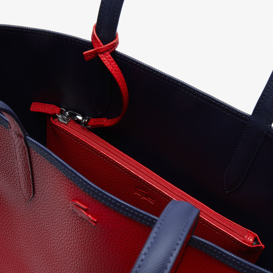 Anna Reversible Tote With Pouch