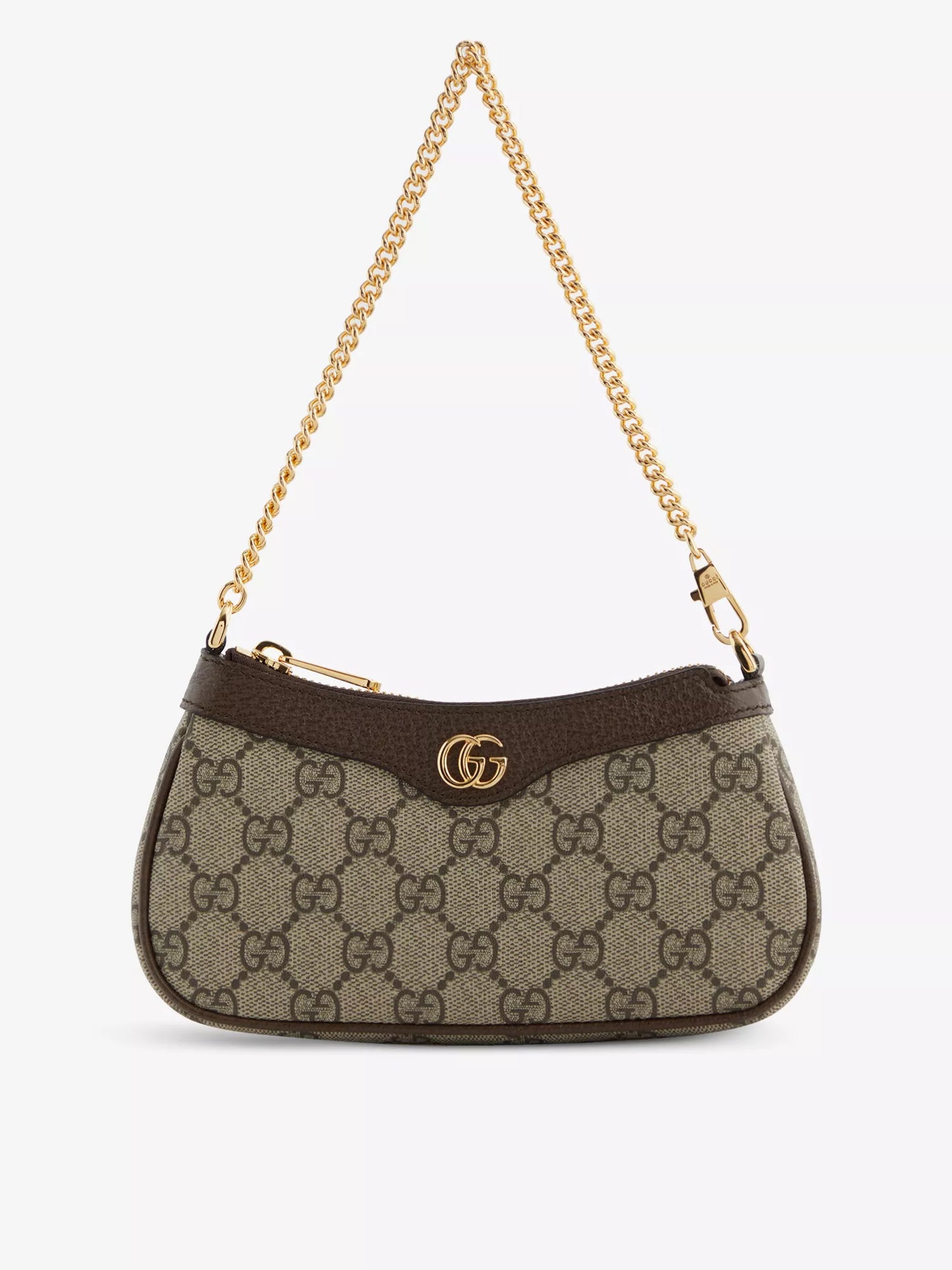 Gucci canvas shoulder bag