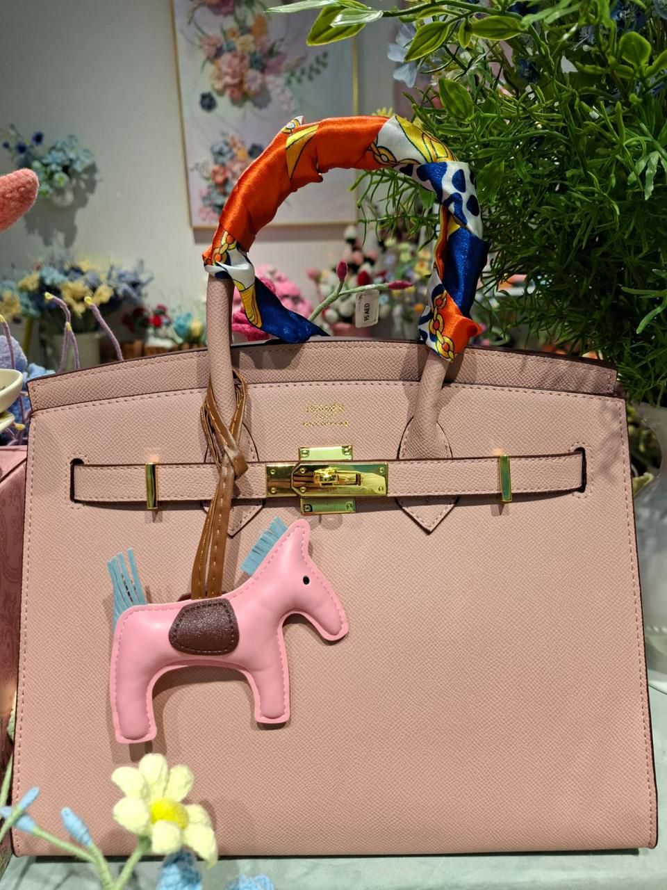 Hermes Tyrien Epsom Leather Birkin 30 Bag