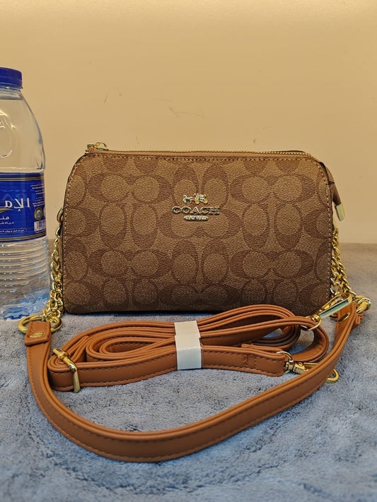 Coach - Teri Mini Crossbody Bag in Signature Canvas