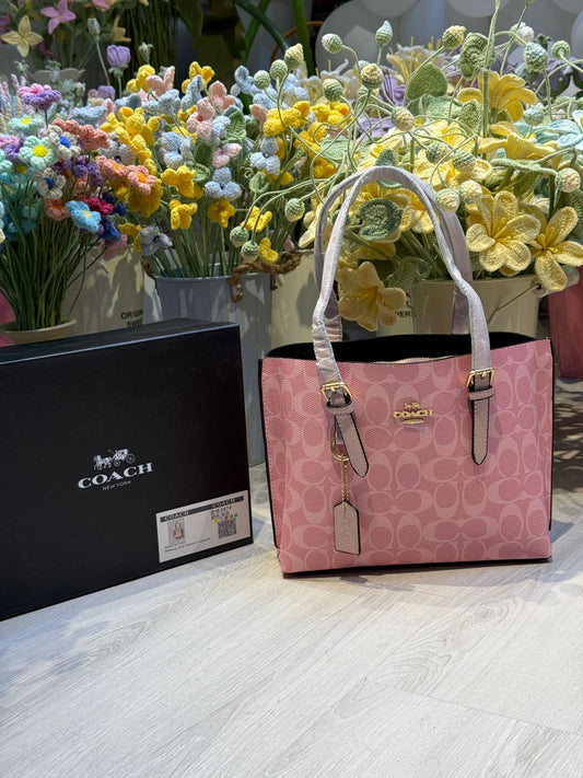 Coach - Mollie Tote Bag 25 In Signature Canvas