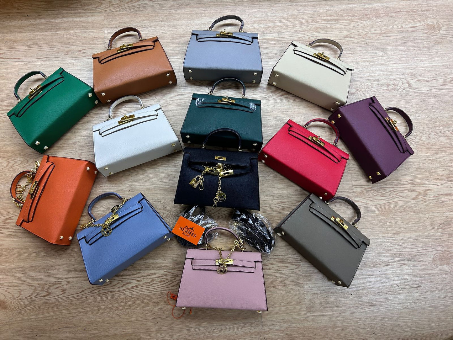 Hermes Tyrien Epsom Leather Birkin 30 Bag