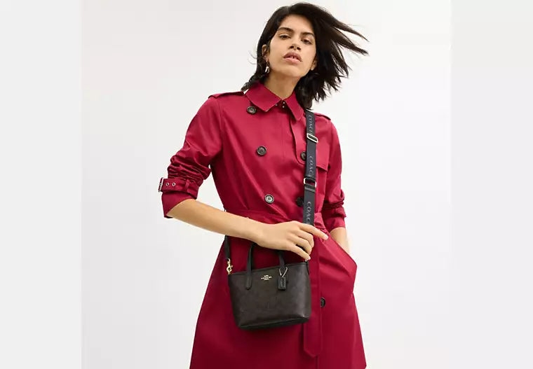 Coach City Tote Bag In Signature Canvas